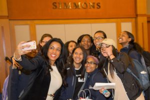 Photo 2 - Selfie with Shellee at Simmons College Leadership Summit